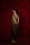 Mehek 1232 A To 1232F Satin Silk With Hand Work Jerquen Work Saree Suppliers In India
